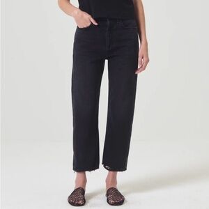 Agolde 90s Crop Mid Rise Straight Jeans